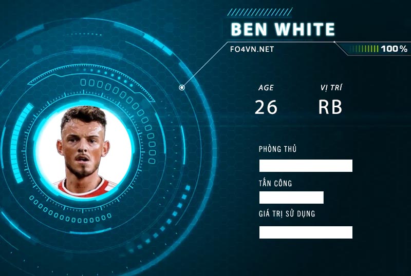 Tiêu điểm FC Online : Ben White 23HW