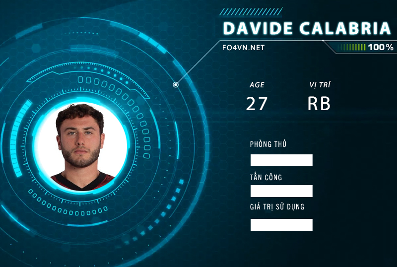 Tiêu điểm FC Online : Davide Calabria 22UCL