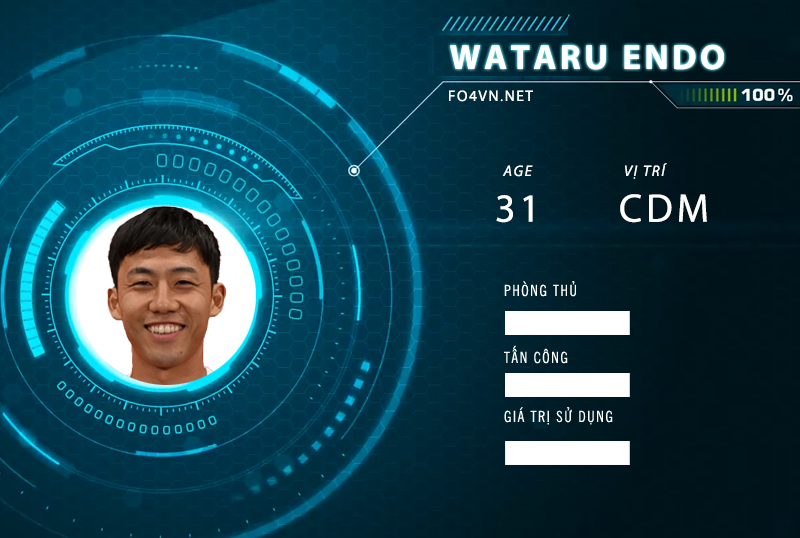 Tiêu điểm FC Online : Wataru Endo 23HW