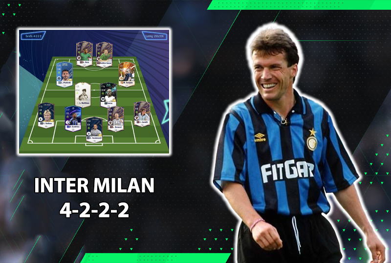 Chiến thuật FC Online : 4222 gây áp lực với Inter Milan