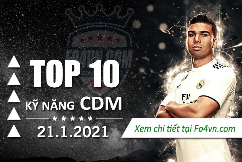 Top 10 kỹ năng CDM trong ranking 1v1 - FIFA Hàn Quốc