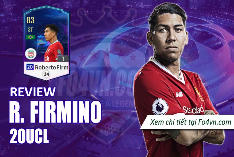 Review Roberto Firmino 20UCL