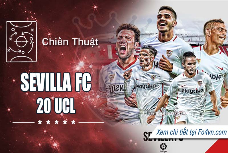 Team Sevilla với mùa giải 20UCL