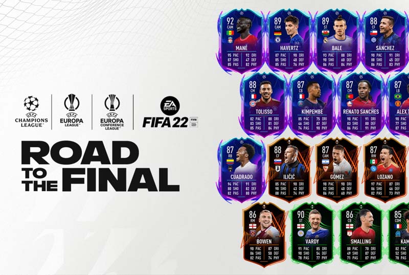 FIFA 22 ra mắt thẻ Road to the Final
