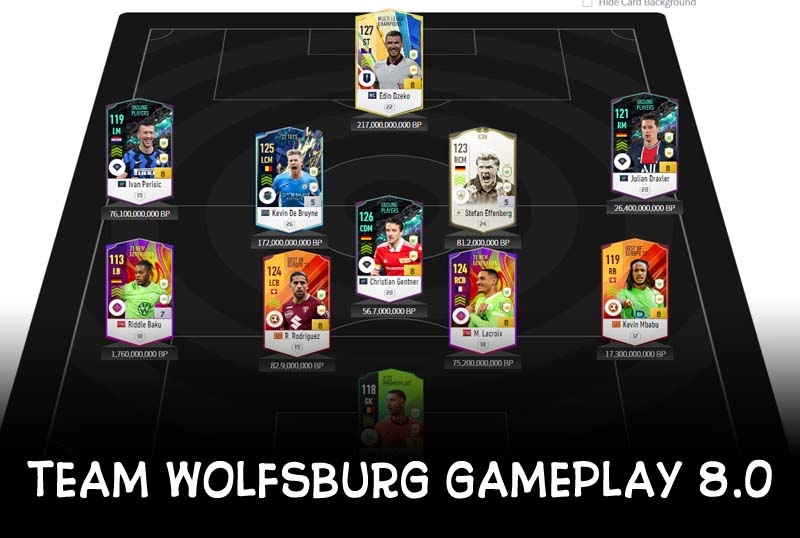 Chiến thuật Fo4 : Team mùa Wolfsburg rank siêu sao cho meta 8.0 - phần 1