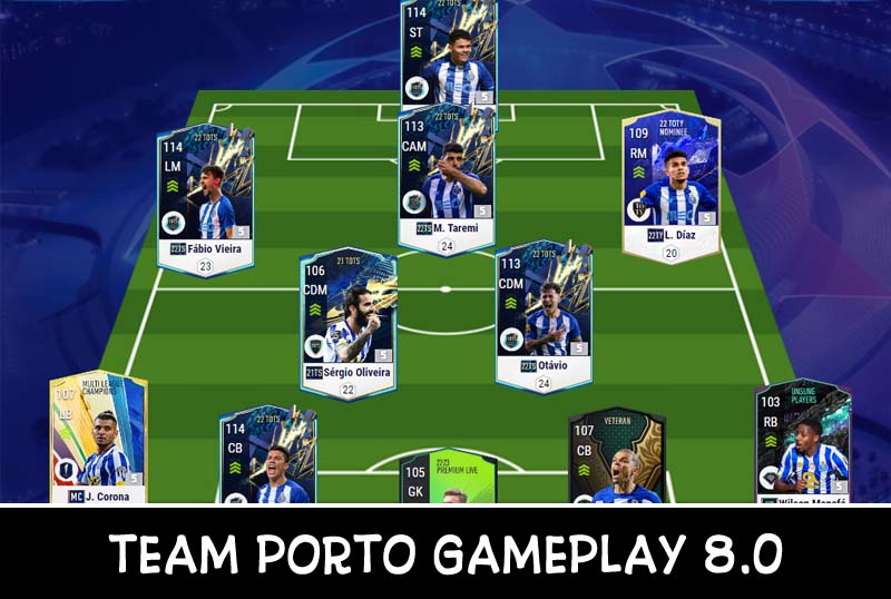 Chiến thuật Fo4 : team Porto cực khỏe với gameplay mới