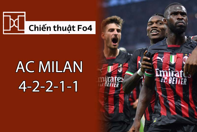 Chiến thuật Fo4 : Team AC Milan rank siêu sao với gameplay 8.0 - phần 1