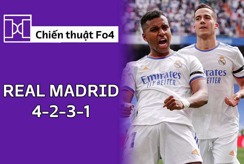 Chiến thuật FO4 : Team Real Madrid với mùa giải 22UCL
