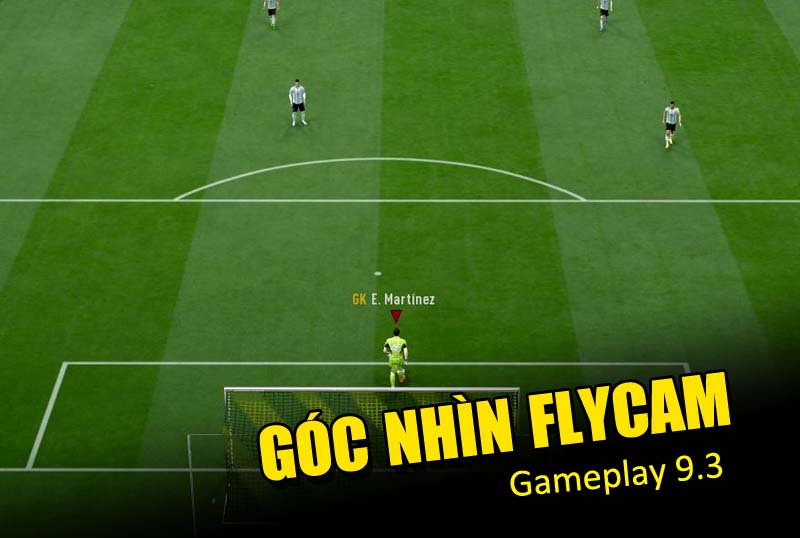 Đá FIFA Online 4 với góc quay từ flycam