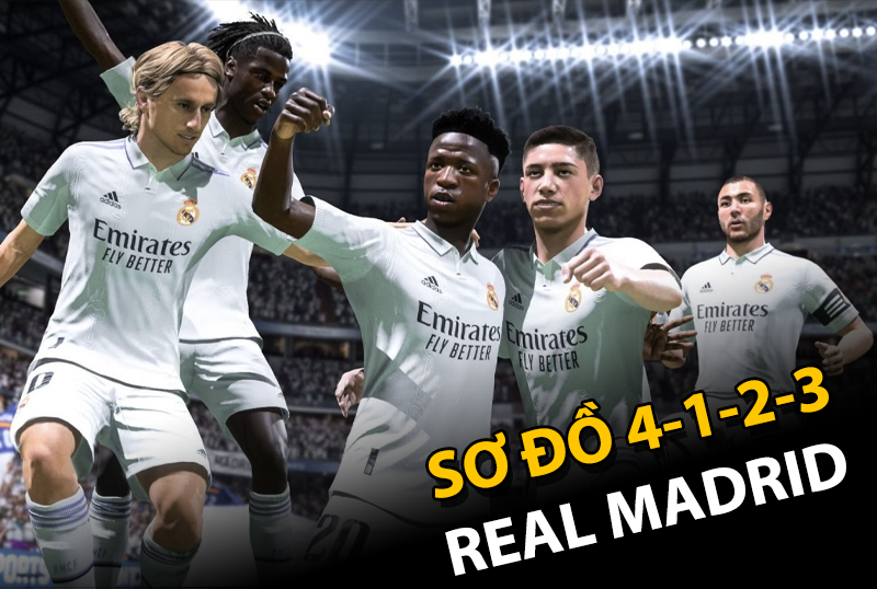 Chiến thuật FC Online : 4-1-2-3 Real Madrid đương đại - Đa dạng mạnh mẽ