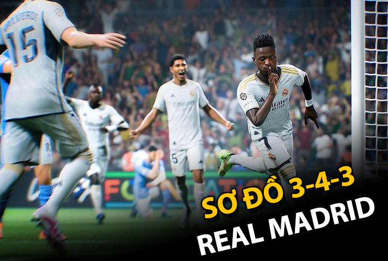 Chiến thuật FC Online : 3-4-3 meta chống chọc khe với Real Madrid
