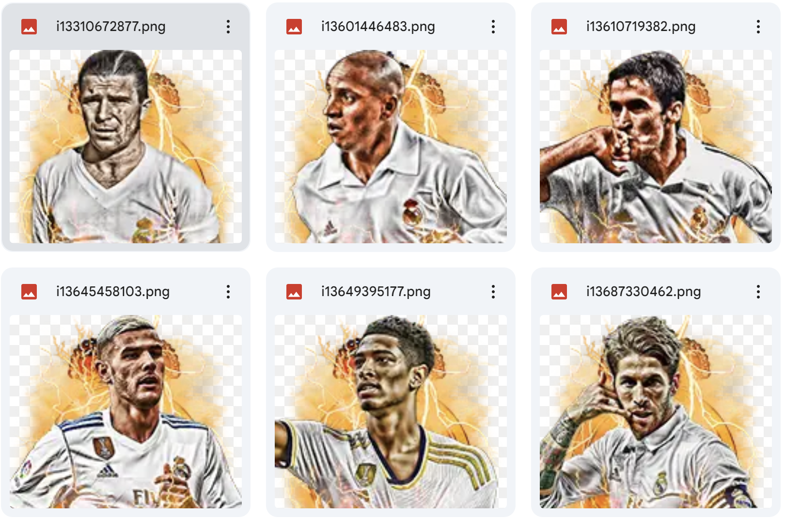 Miniface Fo4 team Real Madrid cực chất với đội hình All Star