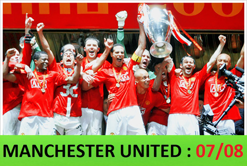 Phân tích chiến thuật : Manchester United 07/08