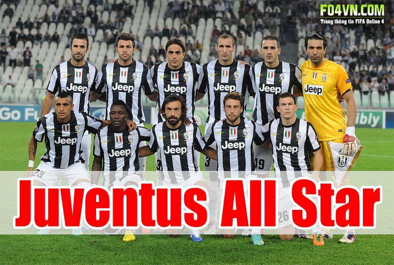 Team Juventus All-star trong FO4