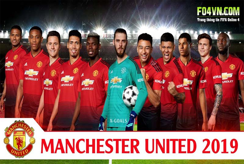 Team Manchester United 2018/2019
