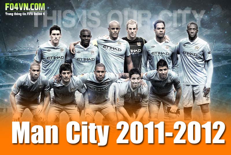 Sơ đồ 4-2-4 : Vô địch EPL mùa giải 2011-2012