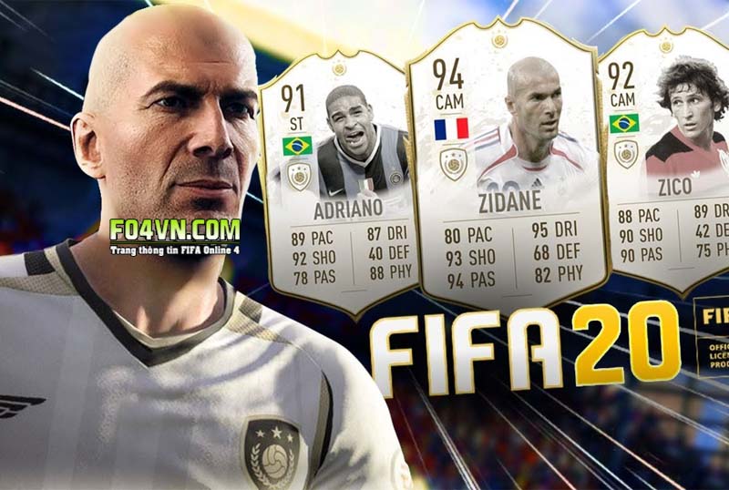 Liệu Zidane có mặt trong danh sách Icon mới của FIFA ?