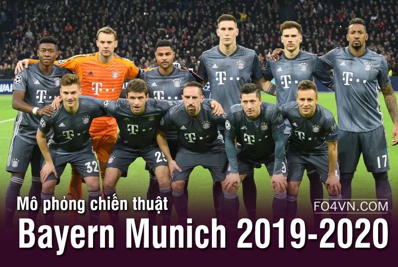 Mô phỏng chién thuật : Team Color Bayern Munich