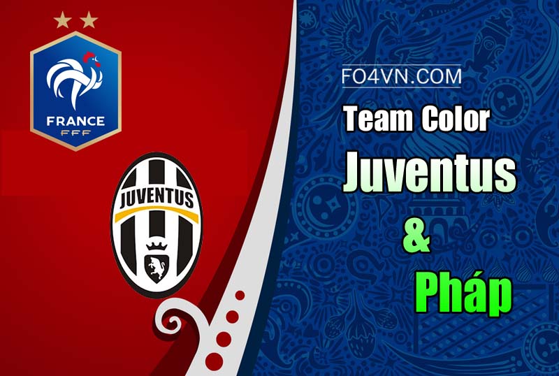 Xây dựng Team Color : Pháp + Juventus + Gullit