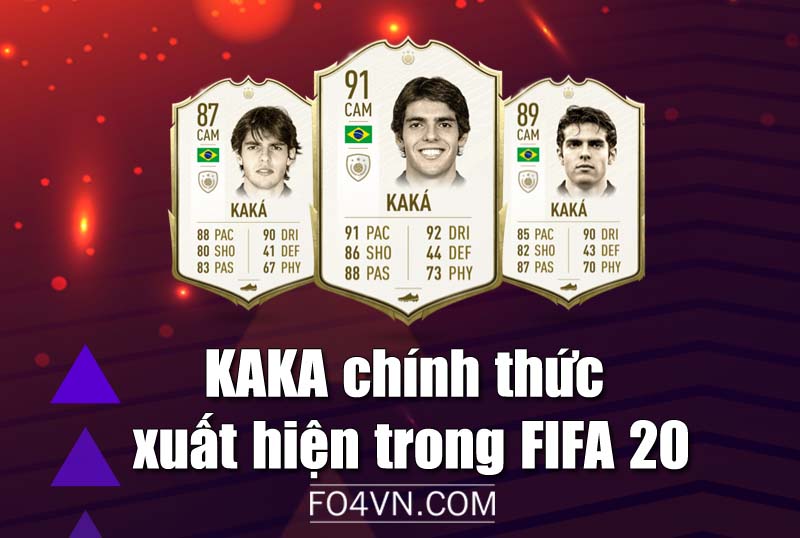 Lộ diện Kaka ICON và mùa giải mới của FIFA 20